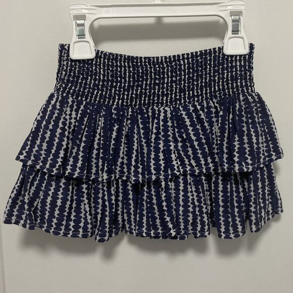 Vineyard Vines Smocked Dot Stripe Tiered Skirt Size 2T - Picture 3 of 8